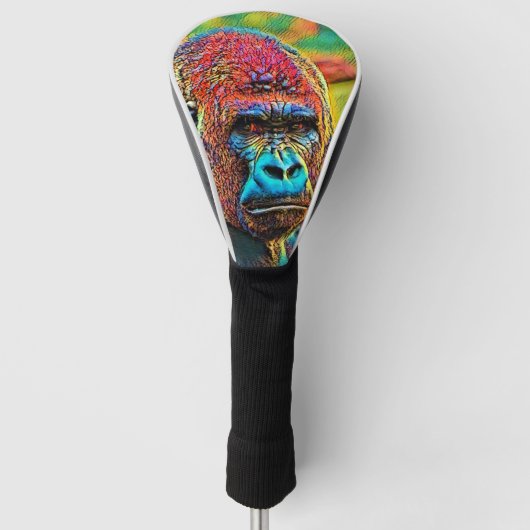 AnimalColor_Gorilla_010 Golfheadcover (Voorkant)