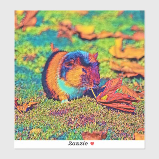 AnimalColor_Guineapig_001 Sticker (Vel)