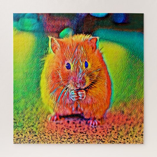 AnimalColor_Hamster_001_by_JAMColors Legpuzzel (Verticaal)
