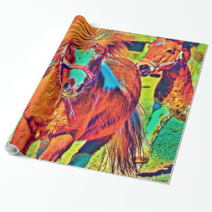AnimalColor_Horse_001_by_JAMColors Cadeaupapier