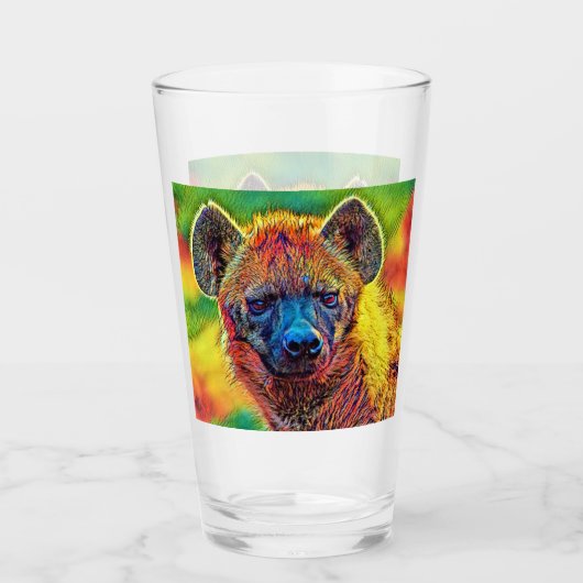 AnimalColor_Hyena_001 Glas (Voorkant)