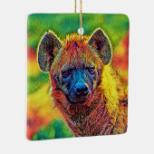 AnimalColor_Hyena_001 Keramisch Ornament (Rechts)