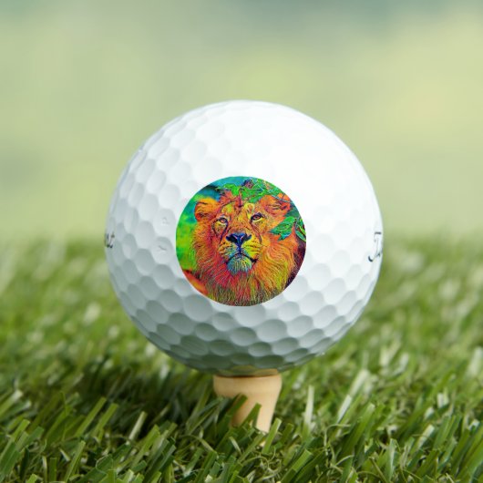 AnimalColor_Lion_001 Golfballen (Insitu Shirt)