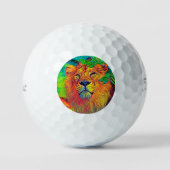 AnimalColor_Lion_001 Golfballen (Voorkant)