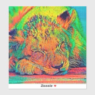AnimalColor_Lion_002 Sticker