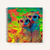 AnimalColor_Meerkat_002 Notitieboek (Voorkant)
