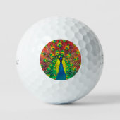AnimalColor_Peacock_002 Golfballen (Voorkant)