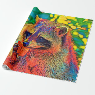 AnimalColor_Raccoon_001_by_JAMColors Cadeaupapier
