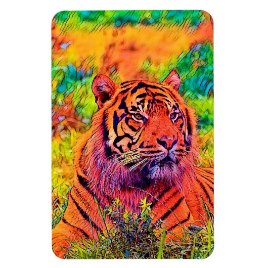 AnimalColor_Tiger_002 Magneet (Verticaal)