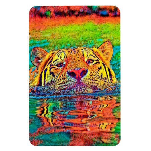 AnimalColor_Tijger_001 Magneet (Verticaal)