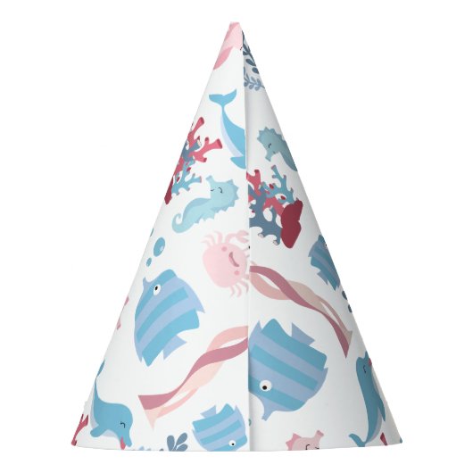 Animales del mar feesthoedjes (Achterkant)