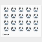 Animales Ronde Sticker (Vel)