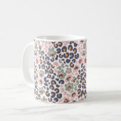 Animalier met Flowers Koffiemok (Voorkant links)