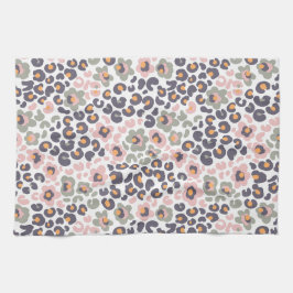 Animalier met Flowers Theedoek