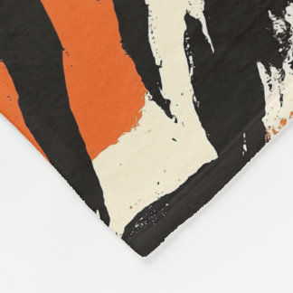 Animalier mode design fleece deken