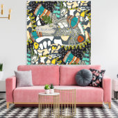 animalier-pop canvas afdruk (Insitu (Woonkamer))