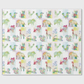  Animalitos Amigables Cadeaupapier (Vlak)