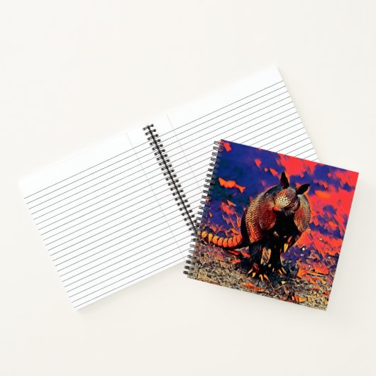 AnimalMix_Armadillo_001 Notitieboek (Binnen)