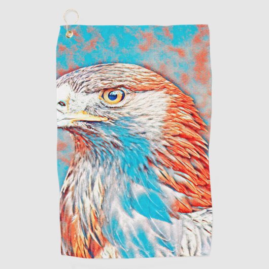 AnimalMix_Bird_021 Golfhanddoek (Voorkant)