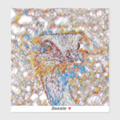 AnimalMix_Bird_042 Sticker (Vel)