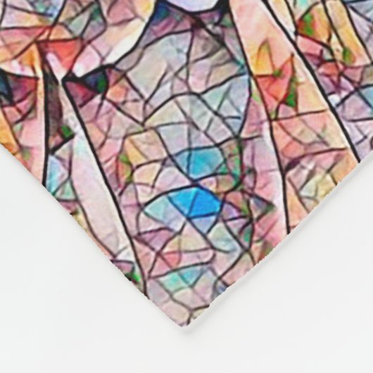 AnimalMix_Bird_043 Fleece Deken (Hoek)