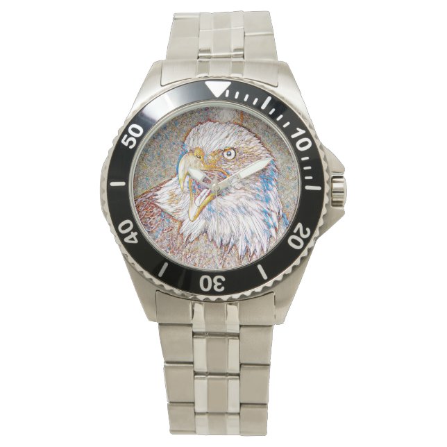 AnimalMix_Bird_043 Horloge (Voorkant)
