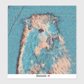 AnimalMix_Capybara_001 Sticker (Vel)