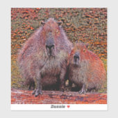 AnimalMix_Capybara_003 Sticker (Vel)