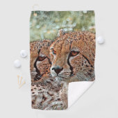 AnimalMix_Cheetah_031 Golfhanddoek (Insitu)