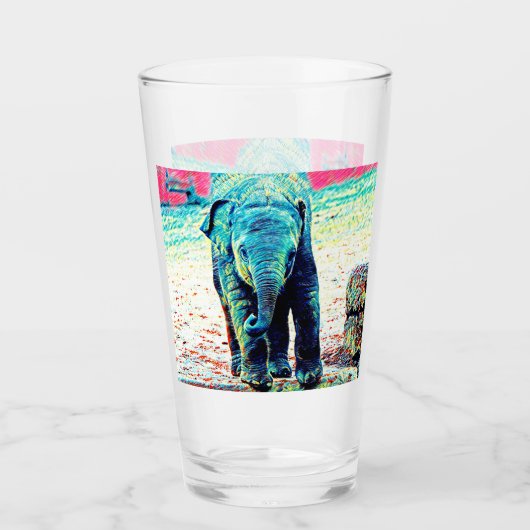 AnimalMix_Elephant_002 Glas (Voorkant)