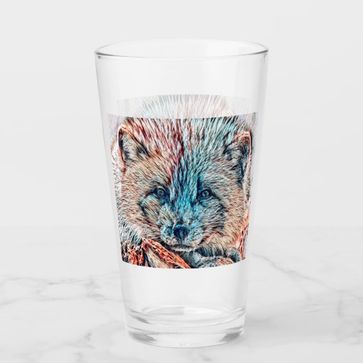 AnimalMix_Fox_009 Glas (Voorkant)