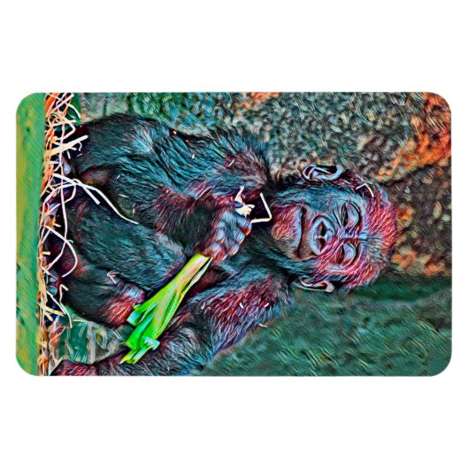 AnimalMix_Gorilla_004 Magneet (Horizontaal)