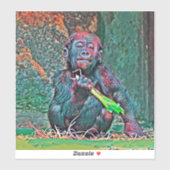 AnimalMix_Gorilla_004 Sticker (Vel)