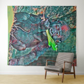 AnimalMix_Gorilla_005 Wandkleed (In Situ (horizontaal))