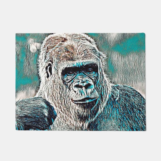 AnimalMix_Gorilla_008 Deurmat (Voorkant)