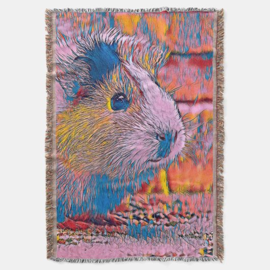 AnimalMix_Guineapig_002 Deken (Voorkant Verticaal)