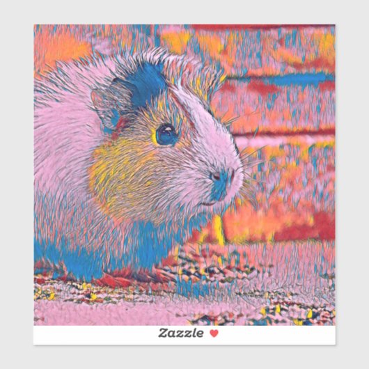 AnimalMix_Guineapig_002 Sticker (Vel)