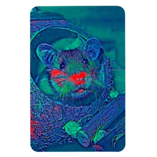AnimalMix_Hamster_005 Magneet (Verticaal)