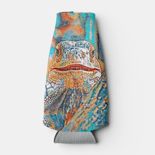 AnimalMix_Iguana_005 Flesjeskoeler (Voorkant)