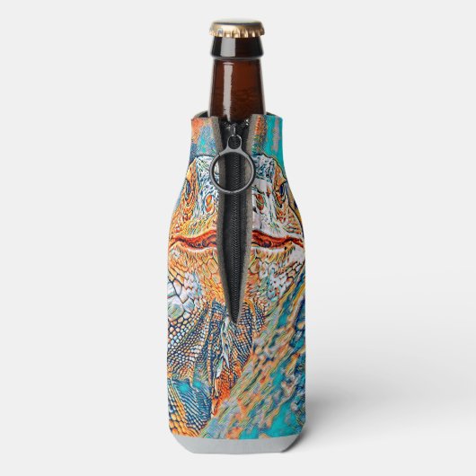 AnimalMix_Iguana_005 Flesjeskoeler (Fles Achterkant)