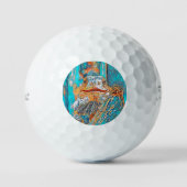 AnimalMix_Iguana_005 Golfballen (Voorkant)