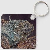 AnimalMix_Iguana_012 Sleutelhanger (Achterkant)