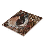 AnimalMix_Konijn_005 Tegeltje (Zijkant)