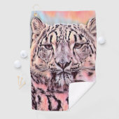 AnimalMix_Leopard_008 Golfhanddoek (Insitu)