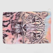 AnimalMix_Leopard_008 Golfhanddoek (Horizontaal)
