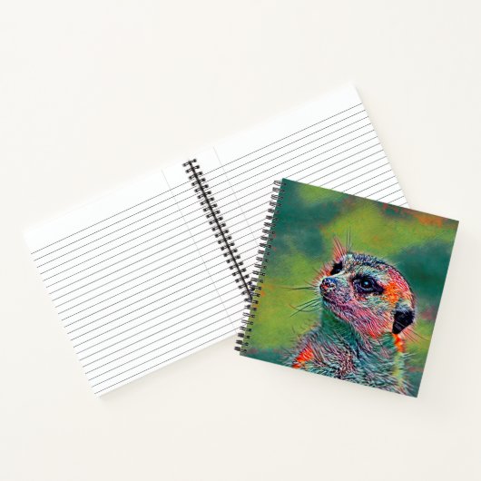 AnimalMix_Meerkat_009 Notitieboek (Binnen)