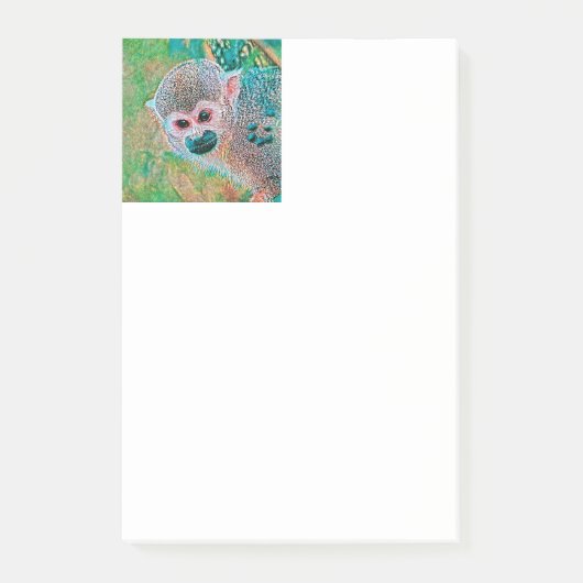 AnimalMix_Monkey_010 Post-it® Notes (Voorkant)