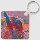 AnimalMix_OrangUtan_016 Sleutelhanger (Achterkant)
