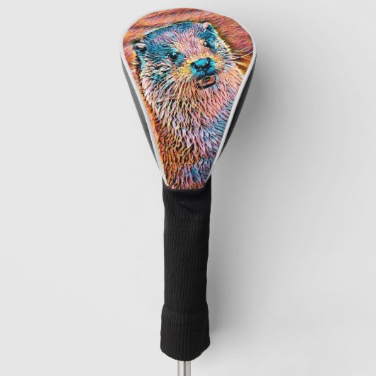 AnimalMix_Otter_002 Golfheadcover (Voorkant)