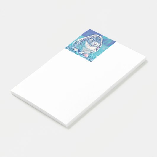 AnimalMix_Rabbit_001 Post-it® Notes (Schuin)